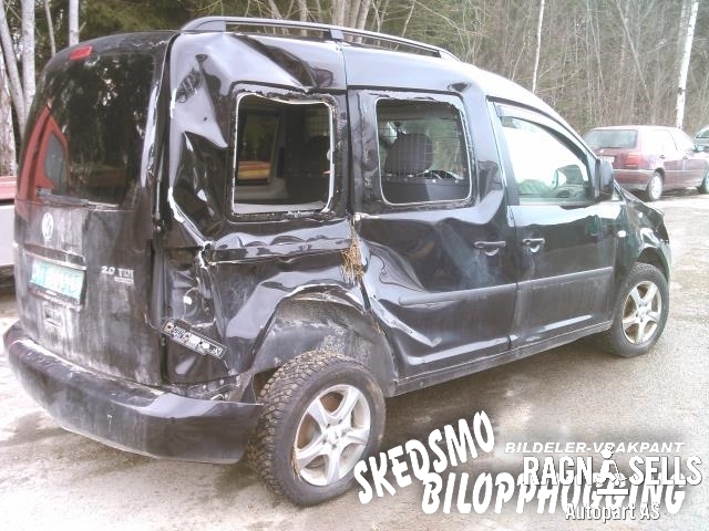 VW Caddy 2010-2015 (Type III, Fase 2) , Motorkode: CFHF, Girkassekode: NFQ