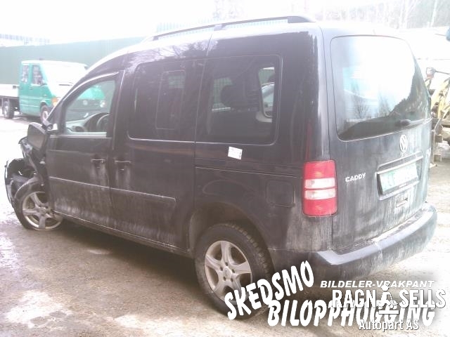 VW Caddy 2010-2015 (Type III, Fase 2) , Motorkode: CFHF, Girkassekode: NFQ