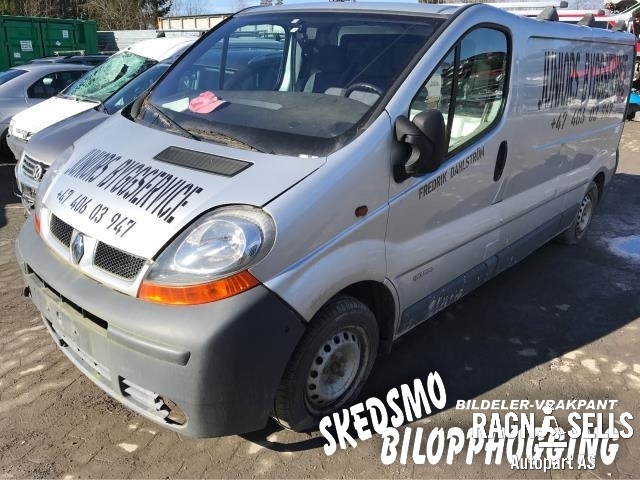 Renault Trafic 2006-2014 , Motorkode: F9Q-760, Girkassekode: 