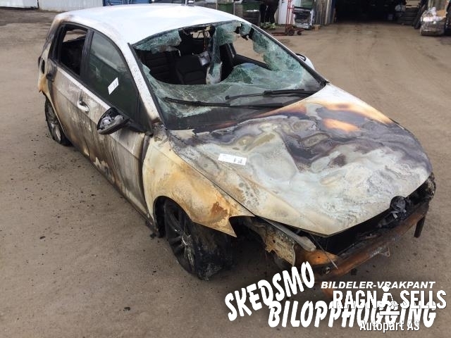 VW Golf VII 2012-2017 (Fase 1) , Motorkode: CUKB, Girkassekode: RNT