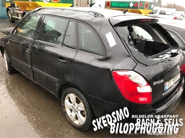 Škoda Fabia 2010-2014 (Type II, Fase 2) , Motorkode: CBZA, Girkassekode: LGQ