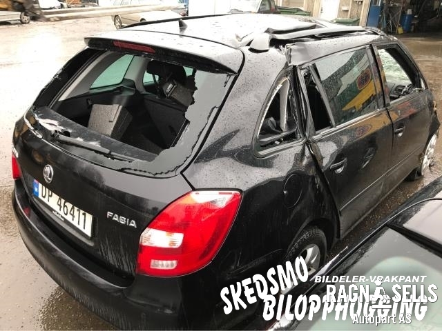 Škoda Fabia 2010-2014 (Type II, Fase 2) , Motorkode: CBZA, Girkassekode: LGQ