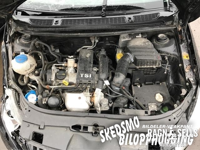 Škoda Fabia 2010-2014 (Type II, Fase 2) , Motorkode: CBZA, Girkassekode: LGQ