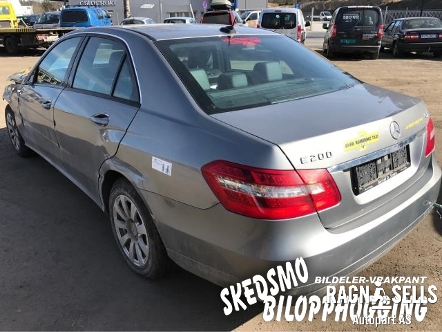 Mercedes E-Klasse 2009-2013 (Fase 1) (W212) (W212), Motorkode: OM651.925, Girkassekode: 