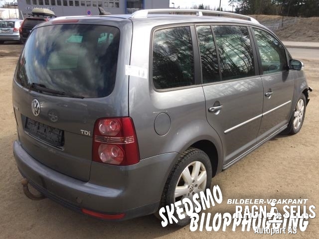 VW Touran 2007-2010 (Type I, Fase 2) , Motorkode: BLS 77KW, Girkassekode: JPL