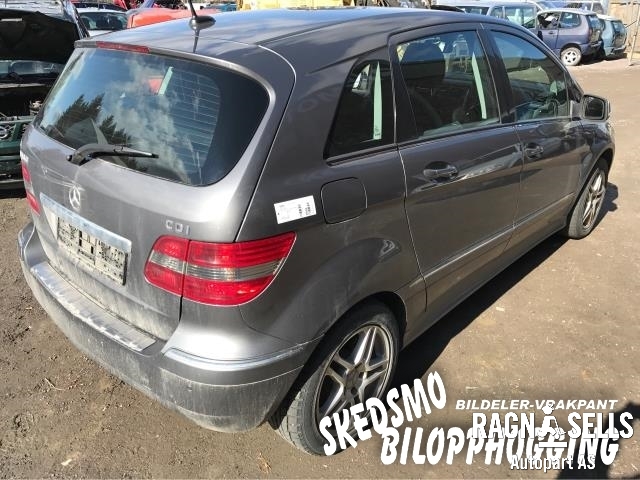 Mercedes B-Klasse 2008-2011 (Fase 2) (W245) (W245), Motorkode: OM640.940, Girkassekode: 722800 00 485891