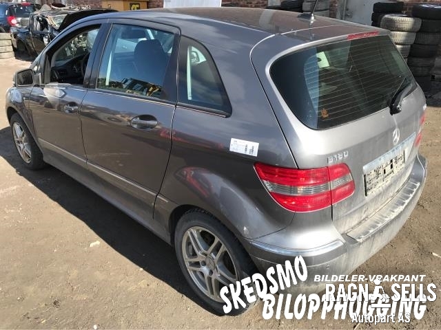 Mercedes B-Klasse 2008-2011 (Fase 2) (W245) (W245), Motorkode: OM640.940, Girkassekode: 722800 00 485891
