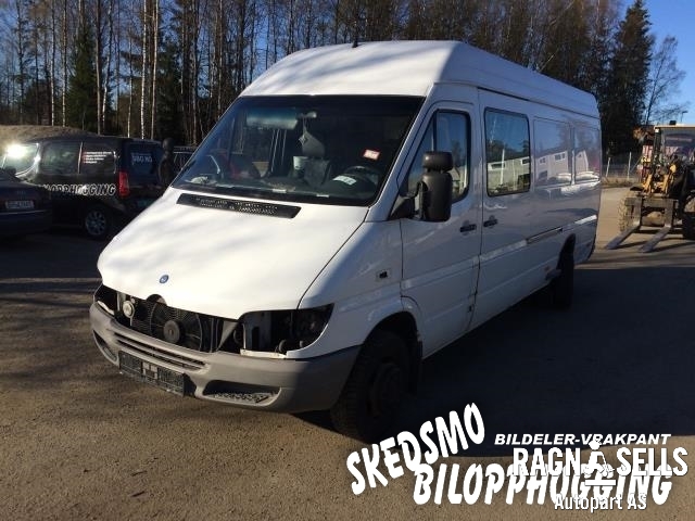 Mercedes Sprinter 1995-2006 (903) (903), Motorkode: OM611.981, Girkassekode: