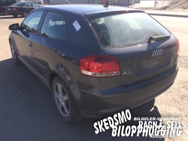 Audi A3 2003-2008 (Type II, Fase 1) , Motorkode: BLX, Girkassekode: