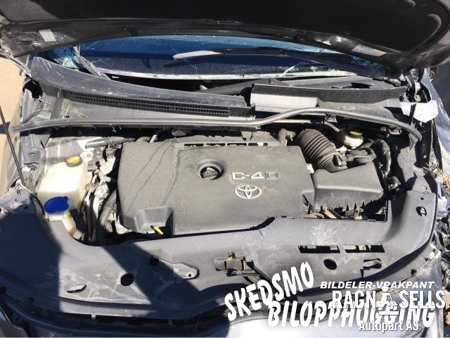 Toyota Verso 2009-2016 (Type III) , Motorkode: 1AD-FTV, Girkassekode: 