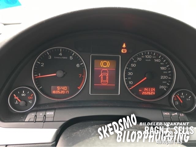 Audi A4 2004-2008 (Type III) (B7) (B7), Motorkode: ALZ, Girkassekode: HFC