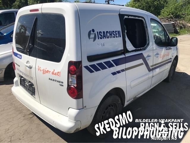 Peugeot Partner 2015-2019 (Type II, Fase 2) , Motorkode: 9H06   DV6DTED, Girkassekode: 