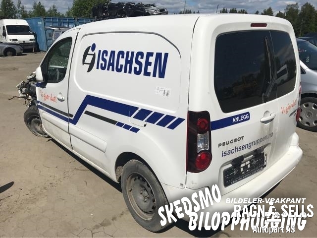 Peugeot Partner 2015-2019 (Type II, Fase 2) , Motorkode: 9H06   DV6DTED, Girkassekode: 