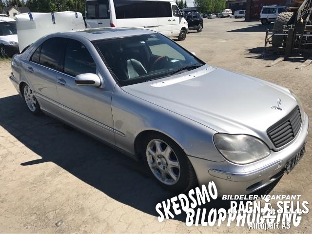 Mercedes S-Klasse 1999-2005 (W220) (W220), Motorkode: 112944, Girkassekode: 722618