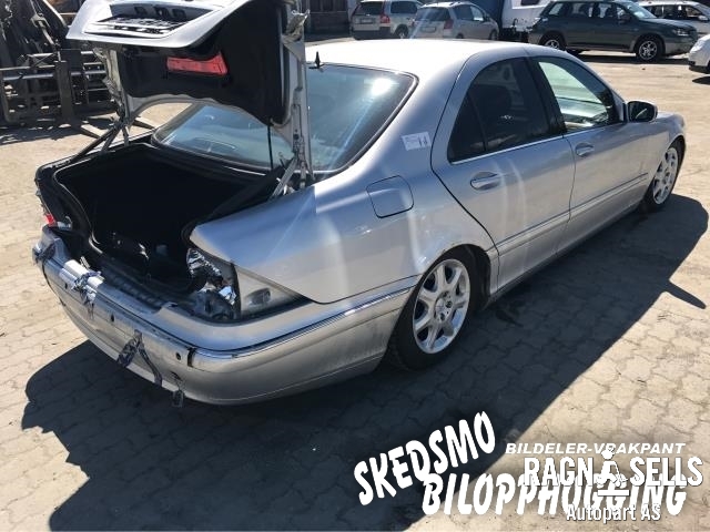 Mercedes S-Klasse 1999-2005 (W220) (W220), Motorkode: 112944, Girkassekode: 722618