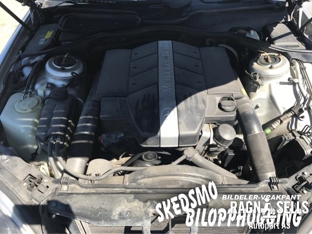 Mercedes S-Klasse 1999-2005 (W220) (W220), Motorkode: 112944, Girkassekode: 722618