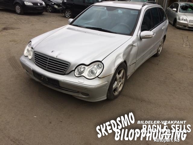 Mercedes C-Klasse 2000-2004 (Fase 1) (W203) (W203), Motorkode: 271 946, Girkassekode: 