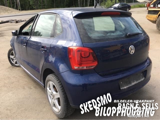 VW Polo 2009-2014 (Type V, Fase 1) , Motorkode: CFWA, Girkassekode: MZK