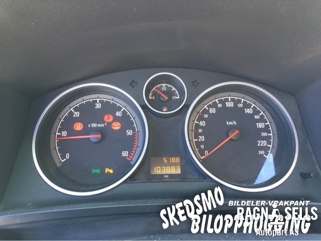 Opel Zafira B 2005-2011 , Motorkode: A17DTJ, Girkassekode: 