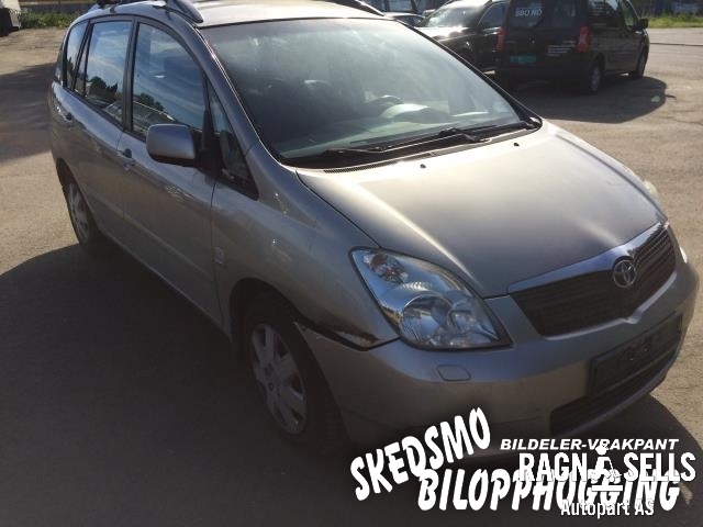 Toyota Verso 2002-2004 (COROLLA) (COROLLA), Motorkode: 3ZZ-FE, Girkassekode: