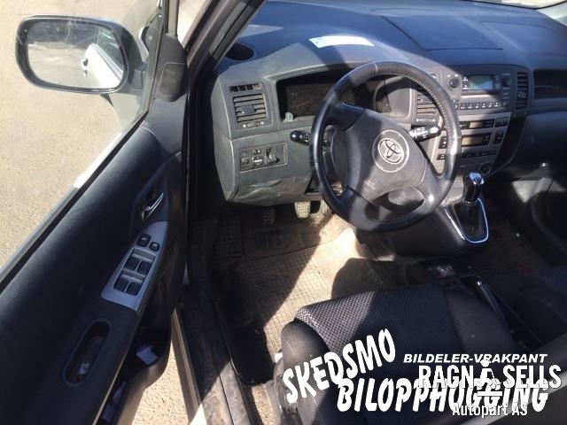 Toyota Verso 2002-2004 (COROLLA) (COROLLA), Motorkode: 3ZZ-FE, Girkassekode: