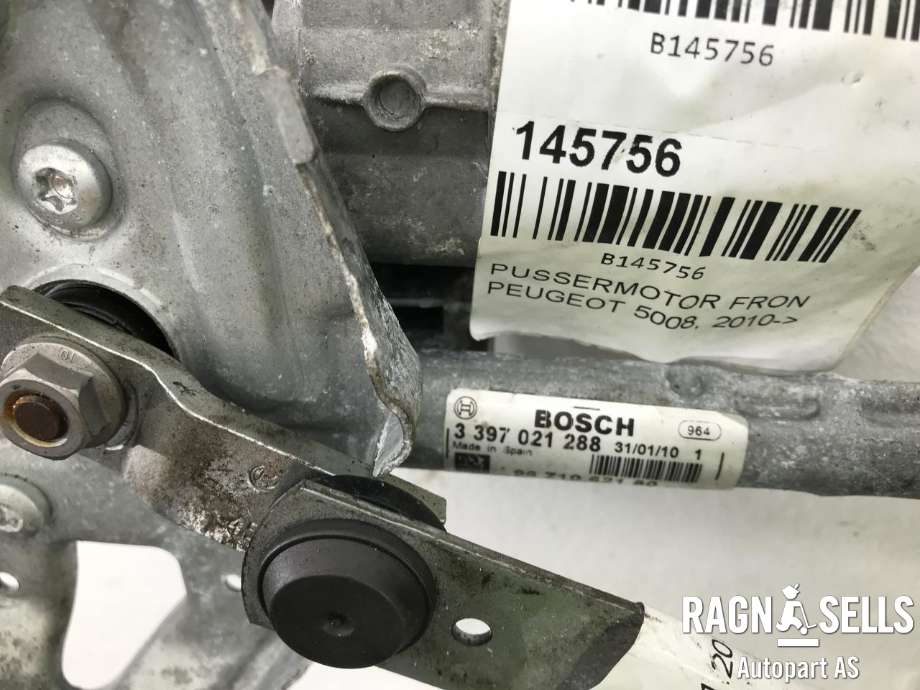 Viskermotor foran venstre til Peugeot 5008 2010-2017 (Type I)  (BOSCH|1397220576|)