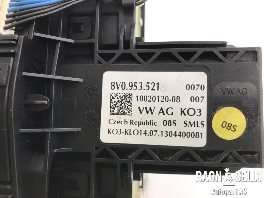 Bryter combi til Audi A3 2012-2016 (Type III, Fase 1)  (8V0 953 502|)