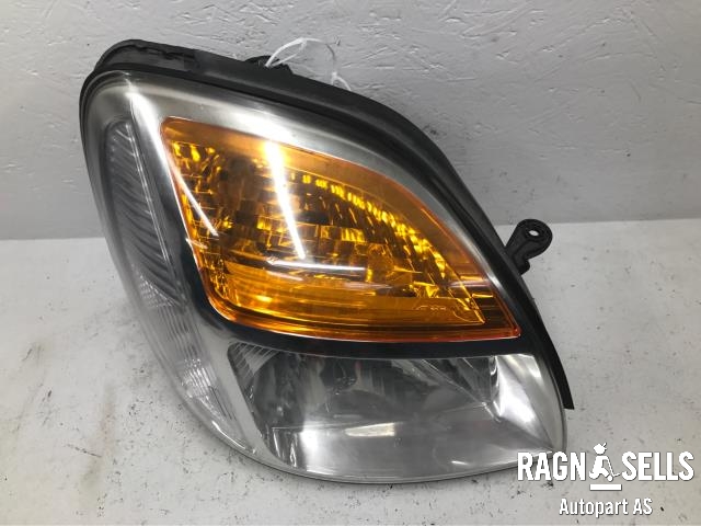 Frontlykt høyre halogen til Hyundai H-1, 2006-2008 (Type I, Fase 2)