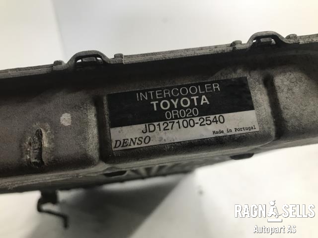 Intercooler til Toyota Auris 2007-2010 (Type I, Fase 1) (DENSO|179400R020|JD1271002540|0400701227)