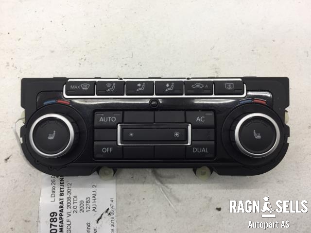 Varmeapparat betjening til VW Golf VI 2008-2012 (5K0907044AK|5HB00974621|)