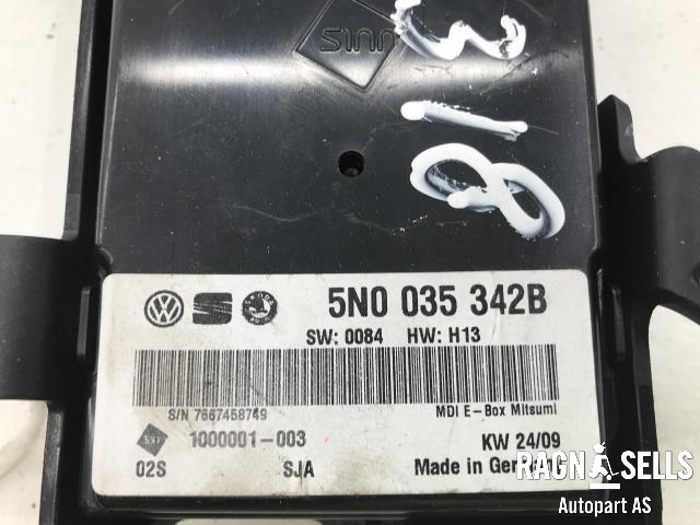 Styreenhet diverse til VW Polo 2009-2014 (Type V, Fase 1) (5N0035342B|)