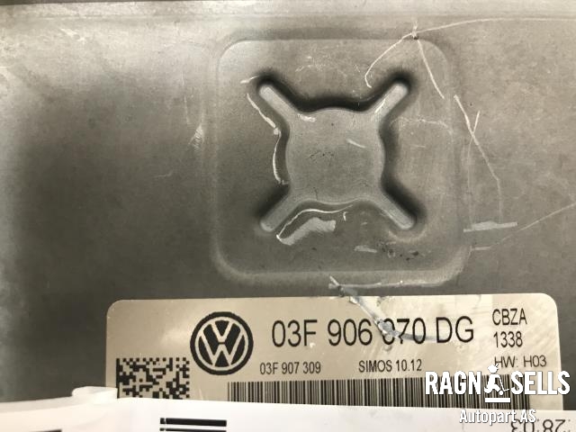 Styreenhet motor til VW Golf, Plus/Cross 2009-2013 (Fase 2)  (03F906070DG|)