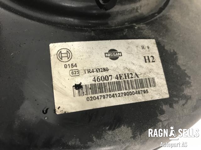 Bremsekraft-forsterker til Nissan Qashqai 2014-2021 (Type II)  (460074EH2A|TR40280|)