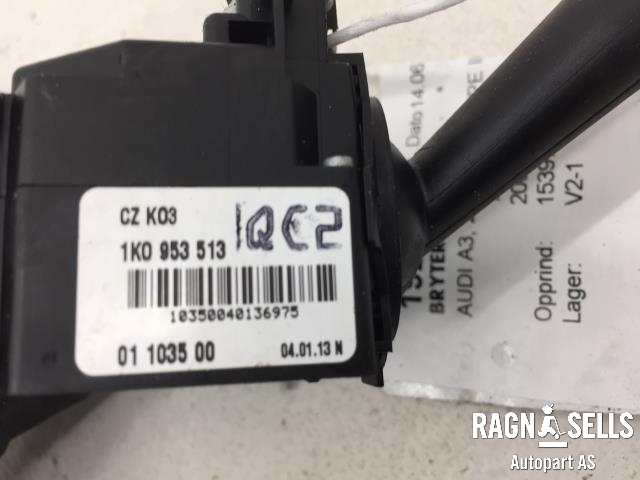 Bryter blink til Audi A3 2003-2008 (Type II, Fase 1) (1K0953513|01103500|)