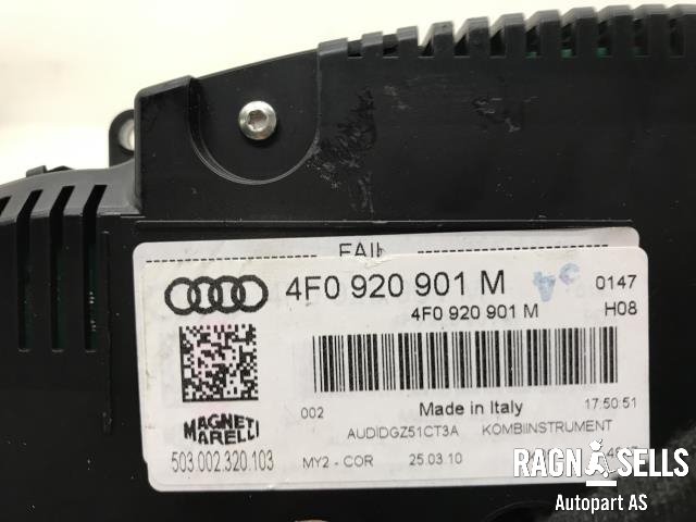 Instrumentpanel til Audi A6 2008-2011 (Type III, Fase 2) (C6) (C6) (4F0920901M|503002320103|)