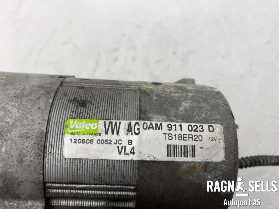 Starter diesel til VW Golf V, STV 2007-2010 (JETTA) (JETTA) (0AM 911 023 QX|TS18ER20|)