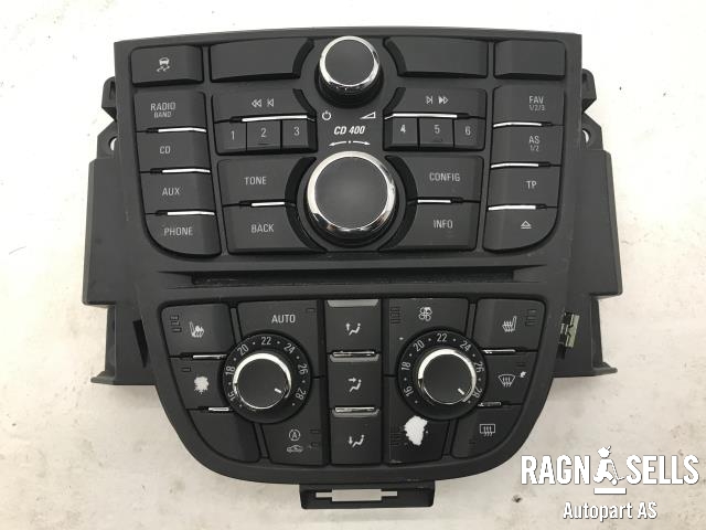 Varmeapparat betjening til Opel Astra J 2010-2015 (DELPHI|13337218|28243207|13346100)