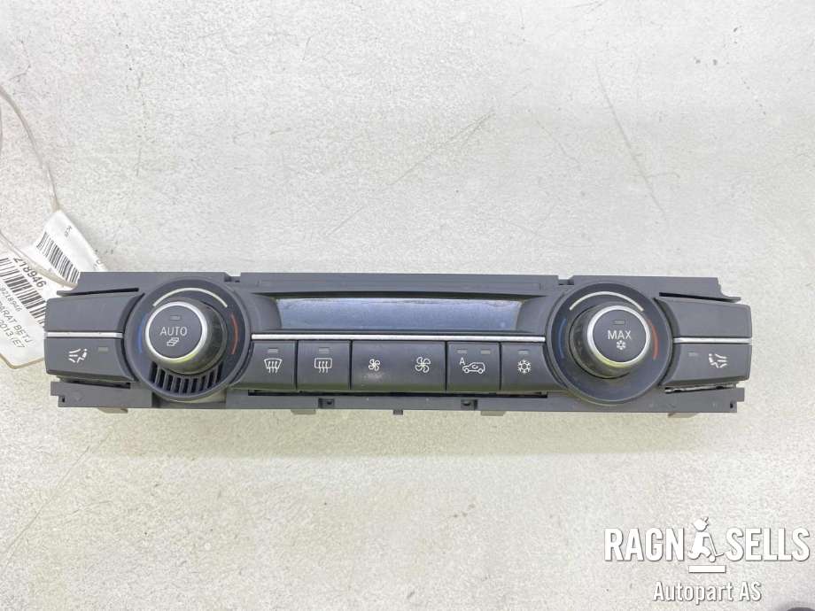 Varmeapparat betjening til BMW X5 2007-2013 (E70) (E70) (VALEO|9165682-01/A|61316972780-03|)