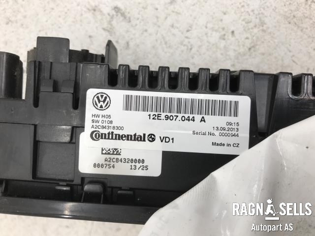 Varmeapparat betjening til VW Up 2012-2019  (12E907044A|A2C84318300|)