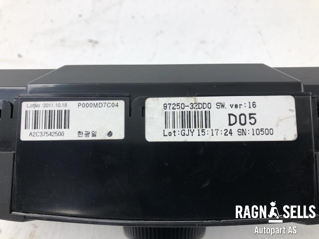 Varmeapparat betjening til Hyundai i40 2012-2017  (97250-3ZDD0|)