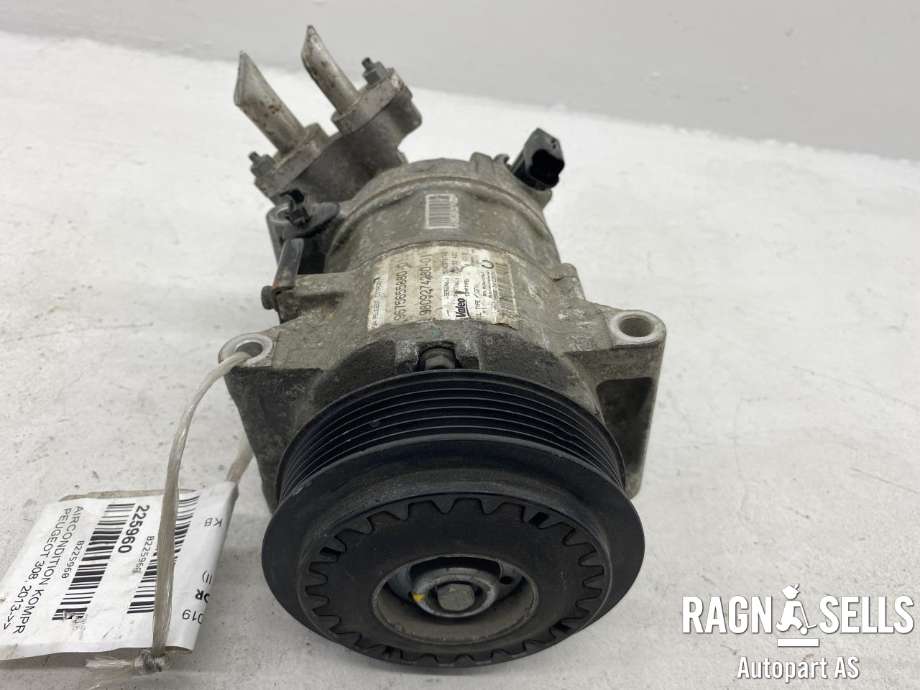 Aircondition kompressor til Peugeot 308 2013-2021 (Type II) (VALEO|9675655880| 9809274280| 9812314480|| 9812682180| 9827529180| 9827552280)