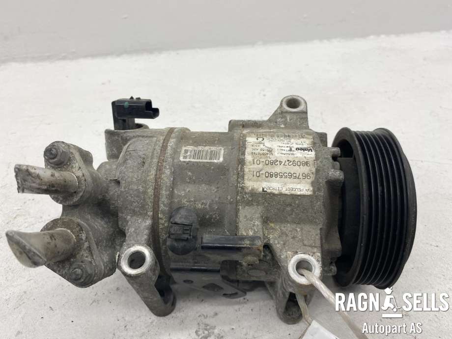 Aircondition kompressor til Peugeot 308 2013-2021 (Type II) (VALEO|9675655880| 9809274280| 9812314480|| 9812682180| 9827529180| 9827552280)