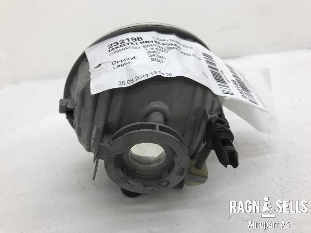 Tåkelykt høyre foran til Daihatsu Sirion 2006-2009 (Type II)  