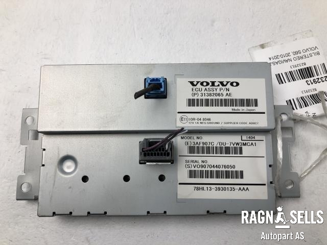 Bilstereo navigasjon skjerm til Volvo S60 2010-2014 (Type II, Fase 1)  (31382065AE|)