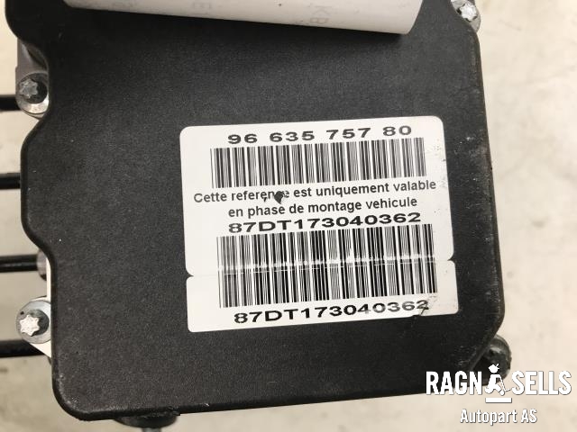 ABS sentral til Peugeot 308 2007-2011 (Type I, Fase 1) (16 071 262 80|9660107580|)