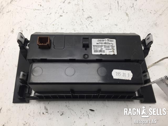 Instrument kjørecomputer til Citroën C4 2011-2017 (Type II)  (9676198280-00|)