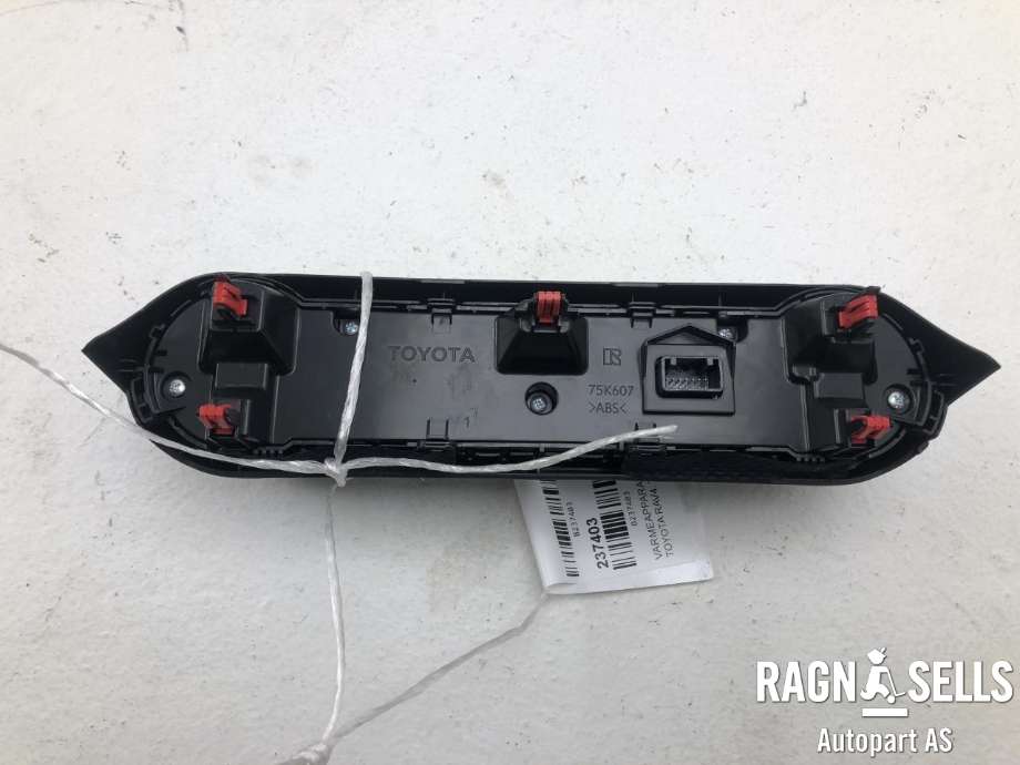 Varmeapparat betjening til Toyota RAV4 2019-->> (Type V)  (5590042610|)