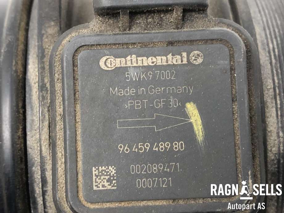 Luftmengde/luftmassemåler til Fiat Scudo 2007-2017 (Type II) (CONTINENTAL|9645948980|)