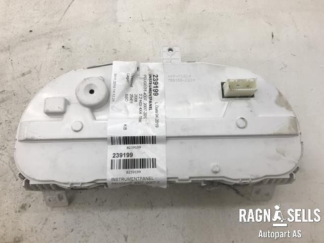 Instrumentpanel til Peugeot 4007 2007-2012  (8100A485|528050H|769166220H)