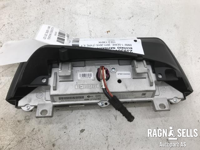 Bilstereo navigasjon skjerm til BMW 1-Serie 2011-2015 (Fase 1) (F20/F21) (F20/F21) (ALPINE|929224302U|1319273Z01|)